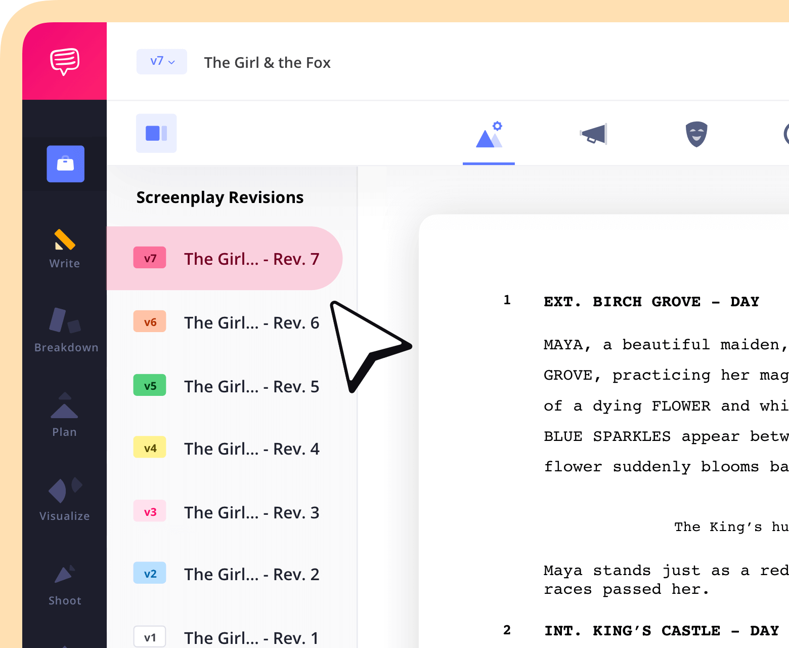 In Post CTA Screenwriting Software StudioBinder Scriptwriting Software In Post CTA Screenwriting Software StudioBinder Scriptwriting Software